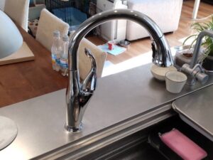 シンプル！ワンホール水栓の取替工事について　デルタ